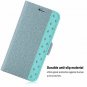 iPhone Xs Wallet Flip Case Card Slot Cash Pocket Clip Ultra Protective Slim Teal
