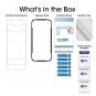 iPhone Xs/X Screen Protector Glass (3Pack), amFilm iPhone Xs/X Tempered Glass S