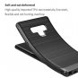 Samsung Galaxy Note 9 Case with Brushed Design Raised Lip Flexible TPU NonSlip