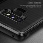 Samsung Galaxy Note 9 Case with Brushed Design Raised Lip Flexible TPU NonSlip