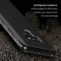 Samsung Galaxy Note 9 Case with Brushed Design Raised Lip Flexible TPU NonSlip