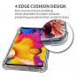 LUOLNH LG V40 ThinQ Case,LG V40 Case,Slim Shockproof Clear Floral Pattern Soft F