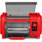 Hot Dog Toaster Oven Machine Cooker Auto Thermostat Timer Grill Rollers Red