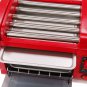 Hot Dog Toaster Oven Machine Cooker Auto Thermostat Timer Grill Rollers Red