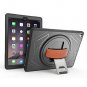 iPad Pro 12.9 Case Rugged Heavy Duty Builtin Screen Protector Dual Layer Black