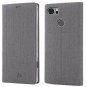 Google Pixel 2 XL Case, PU Leather Slim Flip Wallet Card Slots Cover Kickstand F