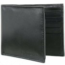 Alpine Swiss Mens Leather Flipout ID Wallet Bifold Trifold Hybrid Black