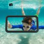 iPhone X Waterproof Case IP68 Dirtproof Built-in Screen Protector Black Blue NEW