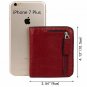 YALUXE Women's RFID Blocking Small Compact Leather Wallet Ladies Mini Purs