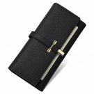 Clearance RFID Blocking Leather Wallet for Women Slim Clutch Purse Long Designer
