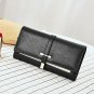 Clearance RFID Blocking Leather Wallet for Women Slim Clutch Purse Long Designer
