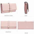 Leather Wallet For Women RFID Blocking Slim Clutch Purse Credit Card Holder