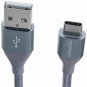 AmazonBasics Double Braided Nylon USB TypeC to TypeA 2.0 Male Cable | 10 feet Da