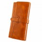 Kattee Vintage Women's RFID Blocking Genuine Leather Trifold Wallet (Bro