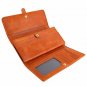Kattee Vintage Women's RFID Blocking Genuine Leather Trifold Wallet (Bro
