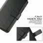 Moto Z2 Force Case Wallet Stand Slim Fit Heavy Duty Shock Resistant Flip Black
