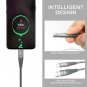 USB Type C Cable, [2Pack/6.6ft] USB A to USB C Nylon Braided Fast Charger Sync C