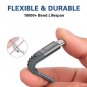USB Type C Cable, [2Pack/6.6ft] USB A to USB C Nylon Braided Fast Charger Sync C