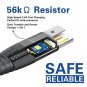 USB Type C Cable, [2Pack/6.6ft] USB A to USB C Nylon Braided Fast Charger Sync C