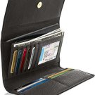 Leather Trifold Clutch Wallets For Women  Ladies Wallet With Removable Checkboo