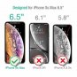 XDesign Glass Screen Protector Designed for Apple iPhone XS MAX 2018 (3Pack) Te