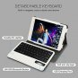 iPad Mini Keyboard Case Vivefox Wireless Bluetooth Folio Smart Keyboard PU Lea