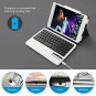 iPad Mini Keyboard Case Vivefox Wireless Bluetooth Folio Smart Keyboard PU Lea