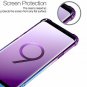 Samsung Galaxy S9 Plus Case Flexible Protective Anti Scratch Hard Blue Purple