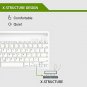 HENRYTECH Wireless Bluetooth KeyboardUltraThin Rechargeable Keyboard 2.4GHz Port