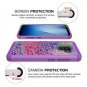 Galaxy A7 2018 / A8 Plus 2018 Case Dual Layer Hybrid Glitter Bling Shockproof