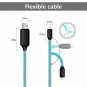 Type C Cable charger cable light up Visible Flowing EL Light LED Light USB C to