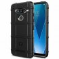 LG V40 Case Protective Cover Soft TPU Anti Drop Anti Shock Anti Finger Black