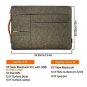 IUNION Waterproof and MultiPocket Laptop Sleeve Handbag Compatible 1213.3 Inch N