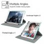iPad Pro 10.5 Case with Built-in Pencil Holder Auto Sleep / Wake 360 Rotating
