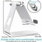 Tablet Stand Adjustable, Lamicall Tablet Stand : Desktop Stand Holder Dock Comp