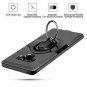 Samsung Galaxy Note 9 Case With Ring Holder Kickstand Shockproof Grip Black