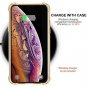 iPhone Xs Max Case PC Shock Absorption Hybrid Shockproof Slim Fit Cover Gold
