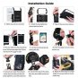 Galaxy Tab S4 10.5 Case Heavy Duty ShockProof 360 Degree Kickstand Hand Strap