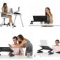 iCraze Adjustable Vented Laptop Table Laptop Computer Desk Portable Bed Tray Boo