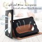 iPad Pro 11 Case PU Leather Auto Wake Sleep Slim Multiple Viewing Angles Black