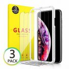 iPhone Xs Max Screen Protector 2018 3Pack 2.5D Curved Edge Tempered Glass New
