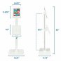 MountIt! MI3770 Tablet Stand iPad POS Kiosk Mount Floor Standing Tablet Holder