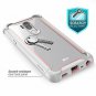 LG G7 Case Bumper Full Î’ody Rugged Built Iin Screen Protector Clear Back Pink