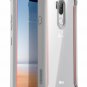 LG G7 Case Bumper Full Î’ody Rugged Built Iin Screen Protector Clear Back Pink
