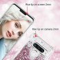 LG V40 Glitter Case Hybrd Liquid Floating Luxury Sparkle Bling Slim Rose Gold
