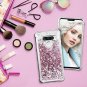 LG V40 Glitter Case Hybrd Liquid Floating Luxury Sparkle Bling Slim Rose Gold