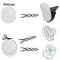 FSACLE Car Phone Mount, Pop Out Stand Car Mount Dashboard Sticker Phone Holder,E