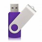 Aiibe 5pcs USB Flash Drive 4gb Pen Drive Thumb Drives 5 Colors: Black Red Yellow