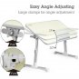 Avantree Adjustable Laptop Table, Portable Standing Bed Desk, Foldable Sofa Brea