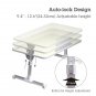 Avantree Adjustable Laptop Table, Portable Standing Bed Desk, Foldable Sofa Brea
